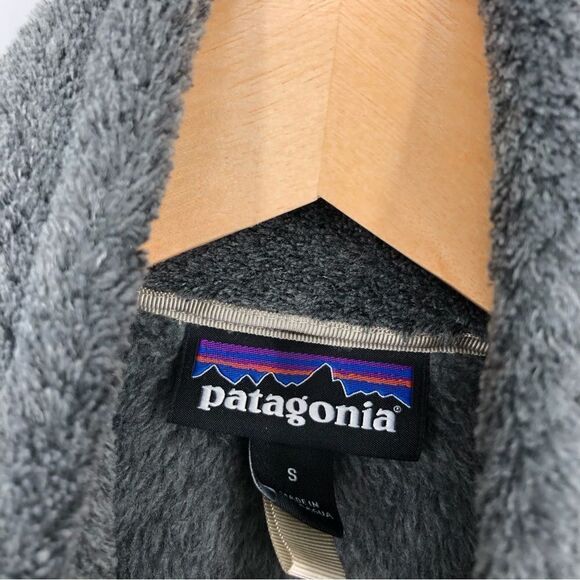 Patagonia Snap T Pullover Womens Small Gray Thermal Pro Fleece - Picture 5 of 11